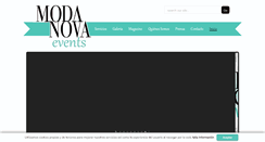 Desktop Screenshot of modanovaevents.com